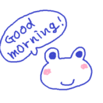 Small Frog Kero Sticker 1