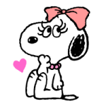 สติ๊กเกอร์ Snoopy 34