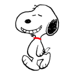 สติ๊กเกอร์ Snoopy 35