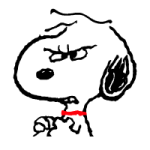 สติ๊กเกอร์ Snoopy 36