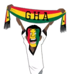 bufandes de futbol (G-U) etiqueta engomada 1