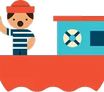 First Mate Sticker 2