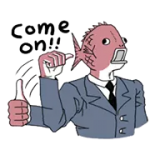 Forretnings Fish Sticker 5