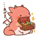 Yuttari Drago Sticker 5