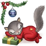 Home For The Holidays Sticker 2
