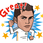 Real Madrid FC naljepnica 2