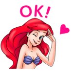 The Little Mermaid: Sweet Days Stickers 1
