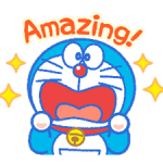 Doraemon's Everyday Expressions Stickers 1