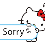 Hello Kitty de ataque repentino del pegatinas 1