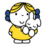 ملصقات Miffy 1