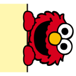 Sesame Street pelekat 2 2