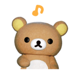 Rilakkuma สติ๊กเกอร์ภาพยนตร์ 24