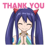 FAIRY TAIL Action Stickers! 2