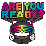 DJ Hello Kitty Autocollants 2