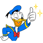 Donald Duck Abțibilduri 2