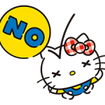 Hello Kitty Krásné samolepky 3