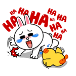 LINEの文字がサウンドオフ! ステッカー 18