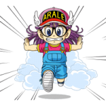 Dr.Slump -Arale Nálepky 5