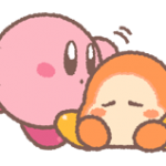 Pýchavka Samolepka Set Kirby 5