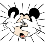 Mickey a Minnie: ruce Samolepky 5
