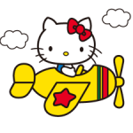 ciao Kitty 2 Adesivi 5