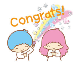 Little Twin Stars: Twinkly Stickers