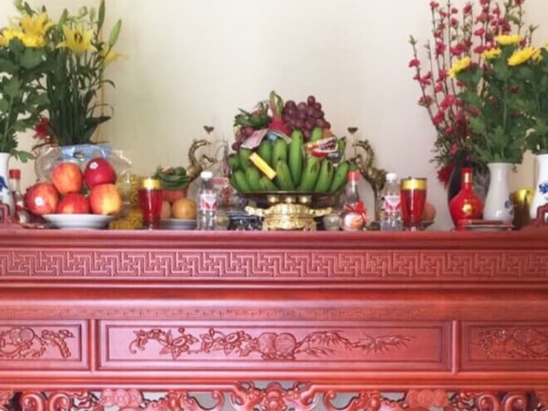 tết cắm hoa gì trên bàn thờ 6