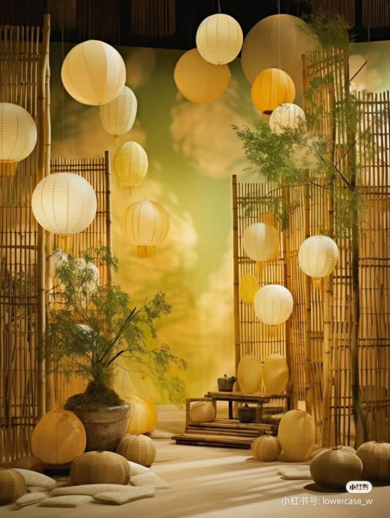 trang trí tết lớp học