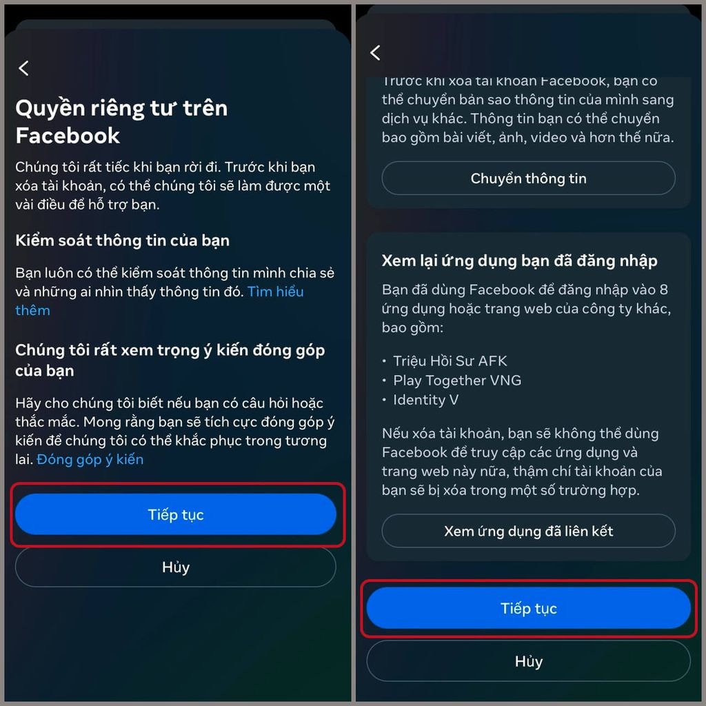 khoá trang cá nhân facebook bảo vệ quyền riêng tư 10