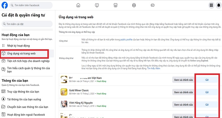 khôi phục lại cài đặt facebook - ảnh 5