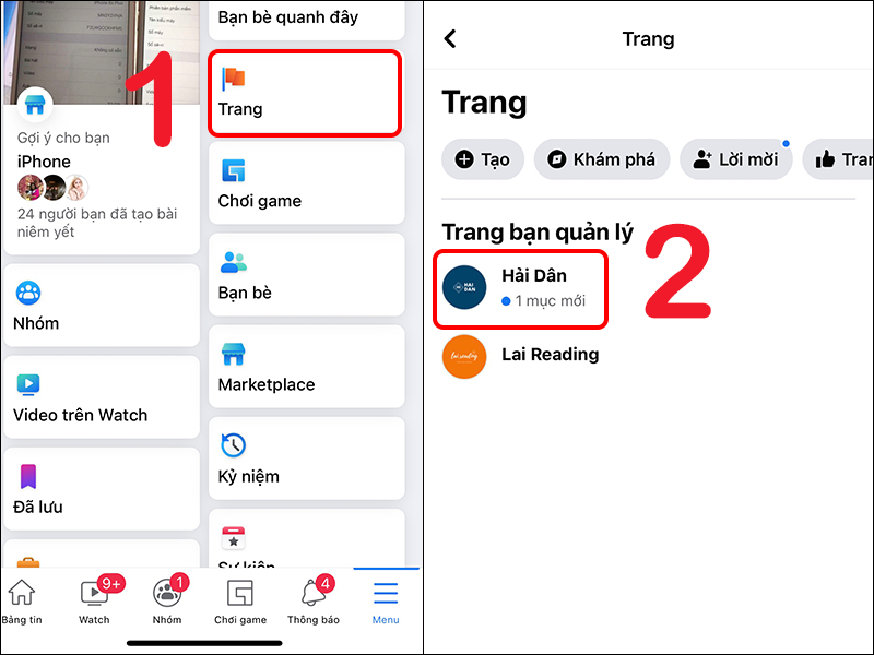 cách xóa trang đã tạo trên facebook 6